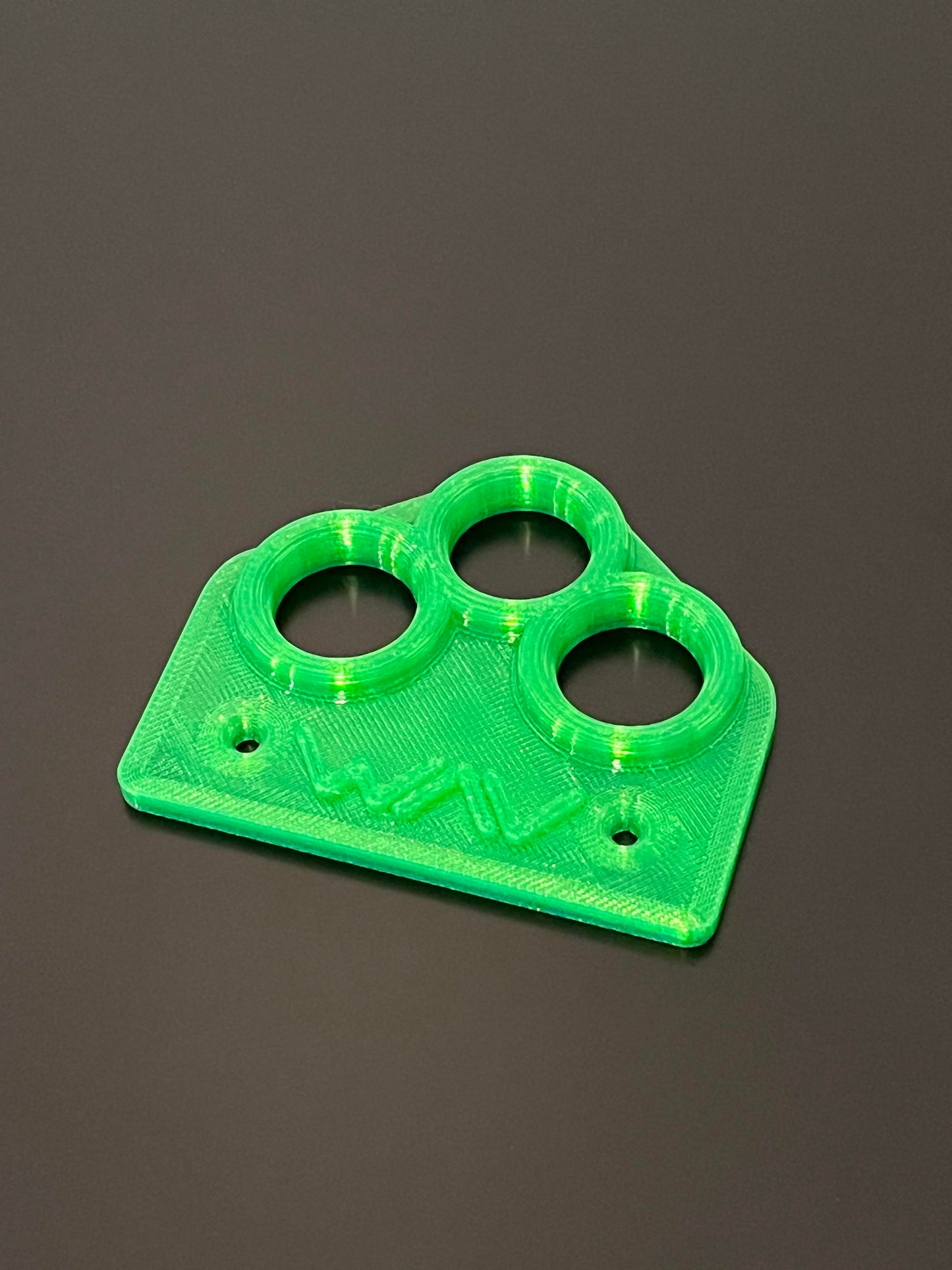 1" Triple Hole Flat