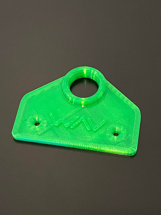 1" Single Hole Flat