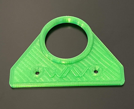 2" Single Hole Bracket Flat