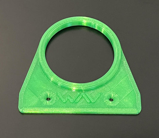 3" Single Hole Bracket Flat
