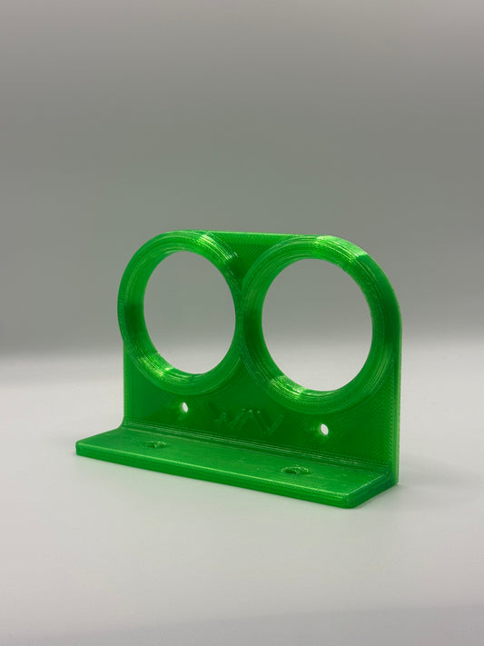 2" Double Hole Bracket 90deg